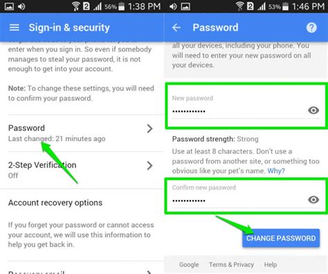 Cara Mengganti Password Google